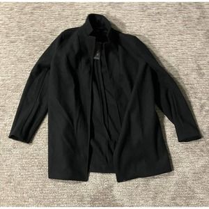 Men’s M Banana Republic Winter Suit Coat Black Q7